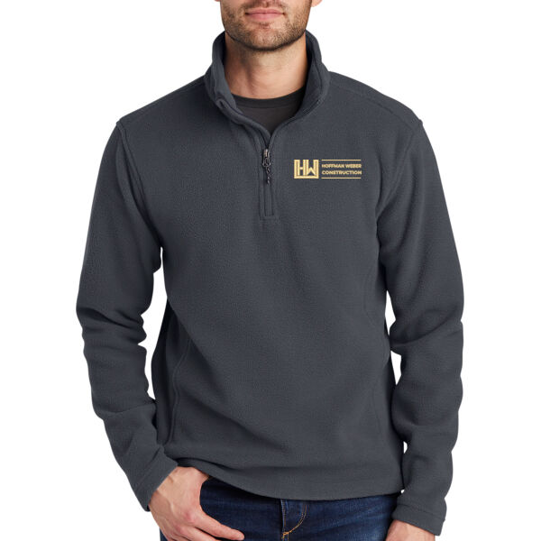 Port Authority Value Fleece 1/4 Zip Pullover - Embroidered Logo Thumbnail