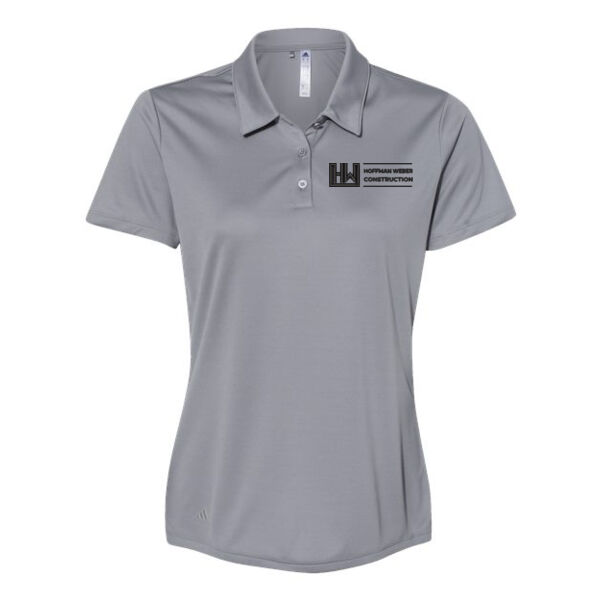 Adidas Womens Performance Polo - Embroidered Logo Thumbnail