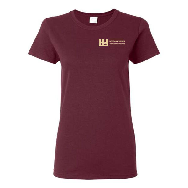 Gildan Heavy Cotton Womens T-Shirt - Printed Logo Thumbnail