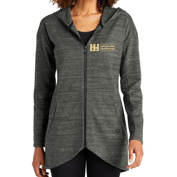 OGIO Womens Flux Full Zip Hoodie - Embroidered Logo Thumbnail