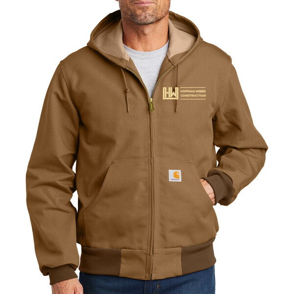 Carhartt Thermal Lined Duck Active Jacket - Embroidered Logo Thumbnail
