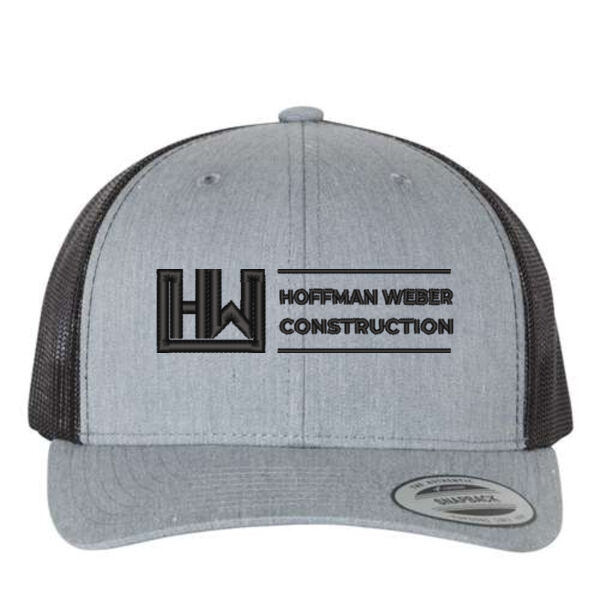 YP Classics Retro Trucker Cap - Embroidered Logo Thumbnail