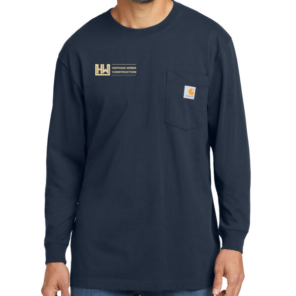 Carhartt Workwear Pocket Long Sleeve T-Shirt - Printed Logo Thumbnail