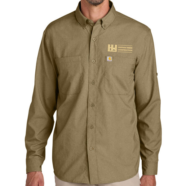 Carhartt Force Sun Defender Long Sleeve Shirt - Embroidered Logo Thumbnail