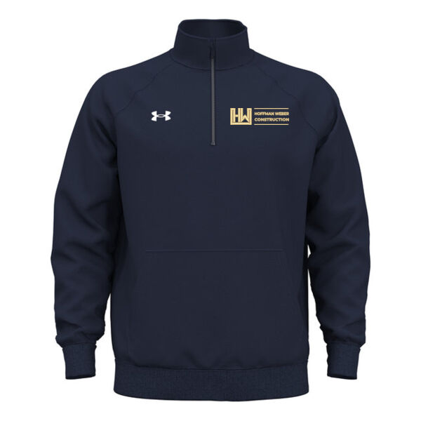 Under Armour Rival Fleece Quarter Zip Pullover - Embroidered Logo Thumbnail