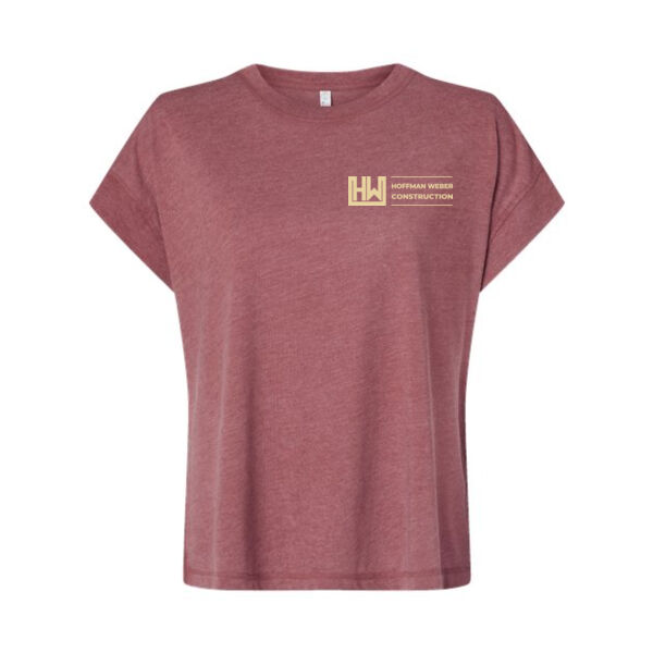 LAT Womens Relaxed Vintage Wash Tee - Printed Logo Thumbnail