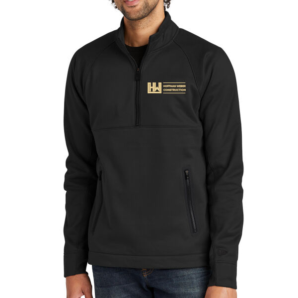 New Era Venue Fleece 1/4 Zip Pullover - Embroidered Logo Thumbnail