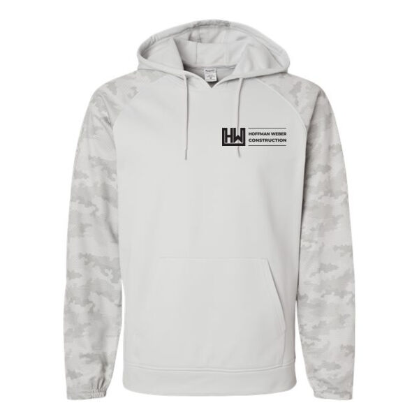 Unisex Tahoe Camo Fleece Hooded Sweatshirt - Printed Logo Thumbnail