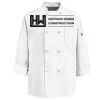 Eight Knot Button Chef Coat with Thermometer Pocket Thumbnail