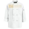 Eight Knot Button Chef Coat with Thermometer Pocket Thumbnail