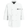 Button Chef Coat with Thermometer Pocket Thumbnail